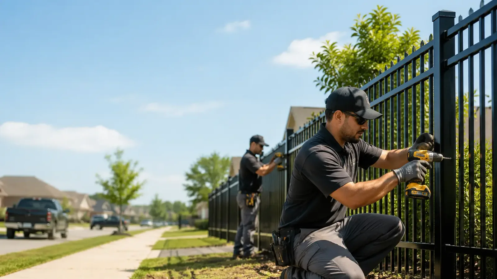 Metal Fence Installation in Belvidere, NE